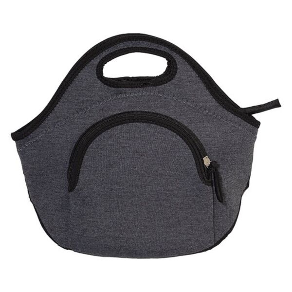 Heathered Neoprene Lunch Cooler Tote Bag Thumbnail